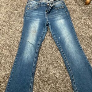 Woman’s boot cut jeans